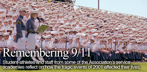 Remembering 911: Student-athletes and staff from the service academies reflect on that tragic day in history